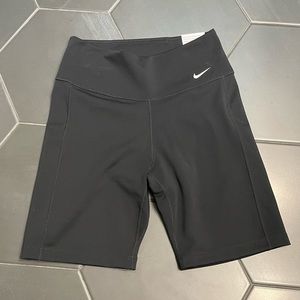 Nike Dri fit- biker shorts- black- small- NWT